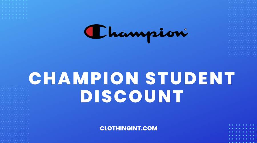 Champion Student Discount
