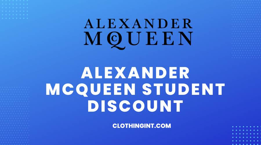 Alexander Mcqueen Student Discount